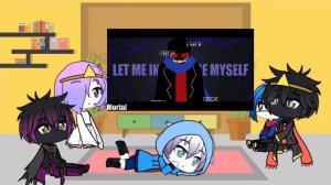 Реакция детей Сансов на Меме.  Gacha life. Temmy