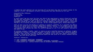 Синий экран смерти и перезагрузки после обновления Windows 10