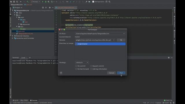 Первый коммит в git смотреть онлайн