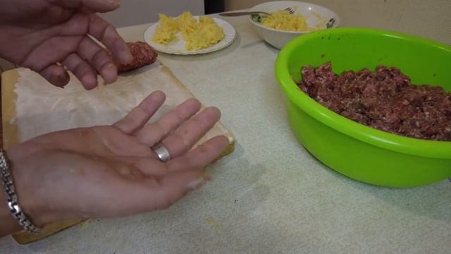 Зразы мясные с сыром \ Просто и вкусно