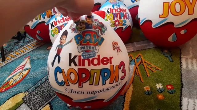 Дизайн Киндера в стиле "Щенячий патруль" смотреть онлайн