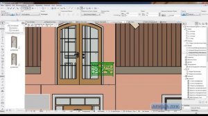 ARCHICAD  project home lessons 17. ( Не стандартные перила (ковка))