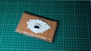 МК шкатулка из картона, своими руками #Глаз дракона#