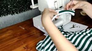 Шью футболку | Идеи обработки горловины и низа футболки | Шитье для новичков | Кастом футболки