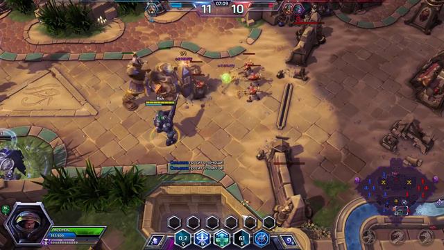 Heroes Of The Storm - Как играть командой и тонкости игры смотреть онлайн