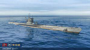 Мир кораблей. Германская подводная лодка U-69 на локации Линия разлома