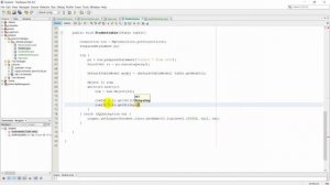 Students Information Java Swing (Part-4) using Database