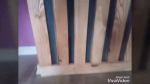 #Лайфхак Декорируем стену рейками своими руками