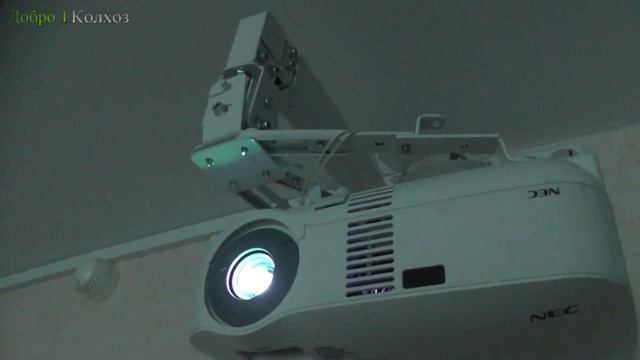 3LCD проектор Nec. Тот случай, когда замена лампы уже не помогает смотреть онлайн