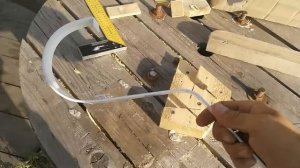 как гнуть крюки водосточки (суперэконом вариант)))