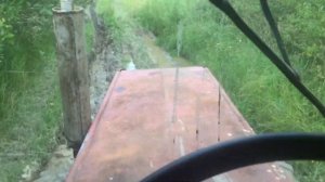 Поездка на тракторе ЛТЗ Т-40АМ