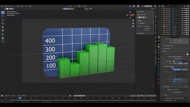 Рендер АНИМАЦИИ с ПРОЗРАЧНЫМ ФОНОМ png | Blender Tutorial
