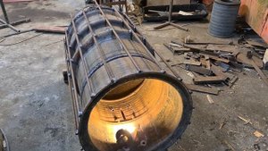 ЛУЧШАЯ ПЕЧЬ НА ДРОВАХ .ПЕЧЬ ДЛЯ БОЛЬШИХ ПОМЕЩЕНИЙ . the best furnace.