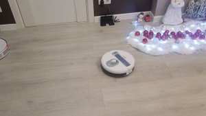 Демонстрация переключения режимов с пульта робота пылесоса Mamibot 680s