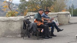 УЛИЧНЫЕ МУЗЫКАНТЫ В ГРУЗИИ (ТБИЛИСИ)