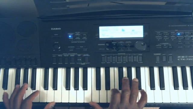 Casio CTK 7200 - Practicing I Am a Friend of God смотреть онлайн