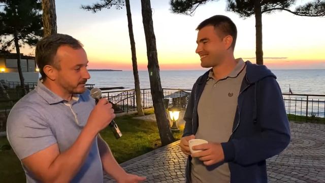 Интервью Эдуарда Дудина с Александром Хабаровым, баня "Три богатыря". Отзыв о Форуме "Мир Бани-2020 смотреть онлайн