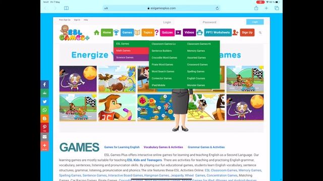 5 сайтов с ИГРАМИ для преподавания английского