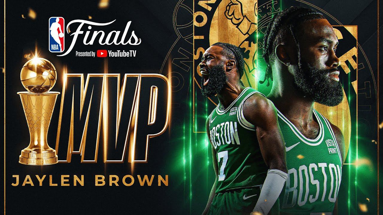 Jaylen Brown Is The 2024 NBA Finals MVP  (20.8 PPG, 5.4 RPG, 5.0 APG)
