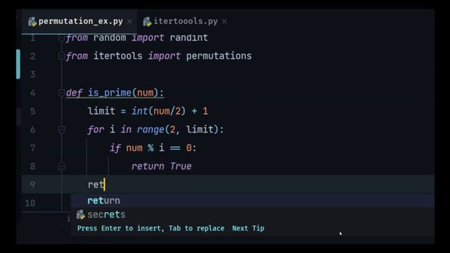 Itertools Permutations Example | Python Intermediate Tutorials смотреть онлайн