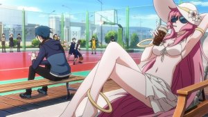 Парень призывает богиню и она наделяет его огромной силой