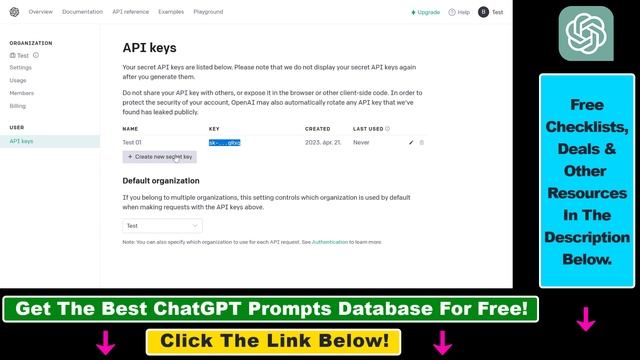 How To Find ChatGPT API Key? смотреть онлайн