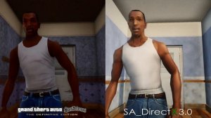 SA_DirectX 3.0 Beta vs GTA Sa Definitive Edition | Graphics Comparison