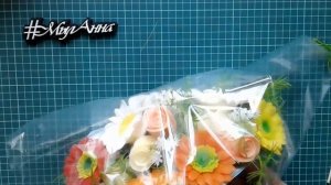 Букет из мыла в конверте | Как упаковать букет для отправки почтой | #МылАнна