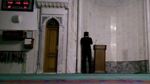 Азан в центральной джума мечети Шамиль!!!!