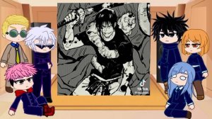Jujutsu Kaisen react to Toji Fushiguro || Gacha React