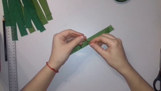 Сосновая веточка из фетра смотреть онлайн