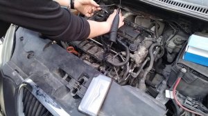 Эндоскопия ЦПГ после применения SL 208 на двигателе с прямым впрыском 2.0 TFSI