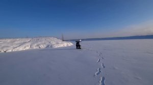 Рыбалка в диких местах. На новом снегоходе YAKUT (ЯКУТ) PROMAX(ПРОМАКС).