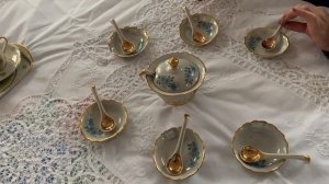 Наборы посуды разных фарфоровых предприятий #фарфор#коллекцияфарфора#посуда