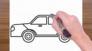 How to Draw POLICE CAR | Easy Art Tutorial for Beginners | Police Car Drawing and Coloring