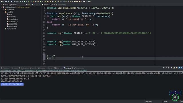 Convert Numbers to Binary & Check for Safe Integers #javascript #tutorial #epsilon #programming