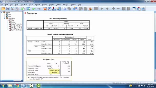 Chi-Square and Correlational Analyses смотреть онлайн