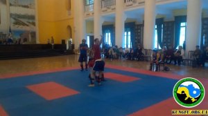 Бой Саньда 2 КМДА 16.04.2016 European Kungfu federation