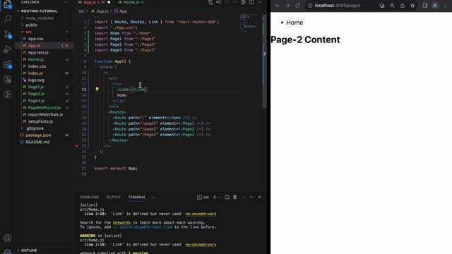 React Router: Routing and Navigation Basics in Hindi Part - 2