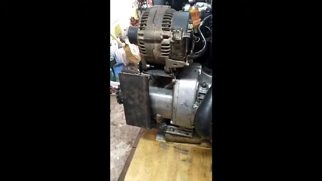 Мотоцикл с двигателем от VW GOLF 3 1.9 TDI ч.8 смотреть онлайн