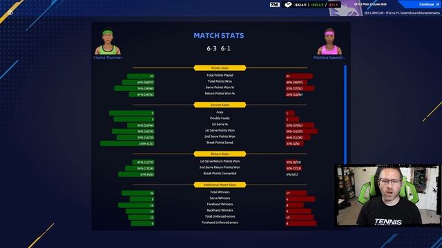 Tennis Manager 2023 - Ep 4 - In Form смотреть онлайн