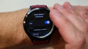 Galaxy Watch 4 - Samsung Health Settings