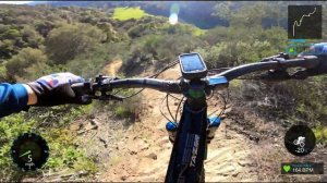 Garmin Virb Editor test w/ Go Pro Hero 7 - E-Mountain Biking