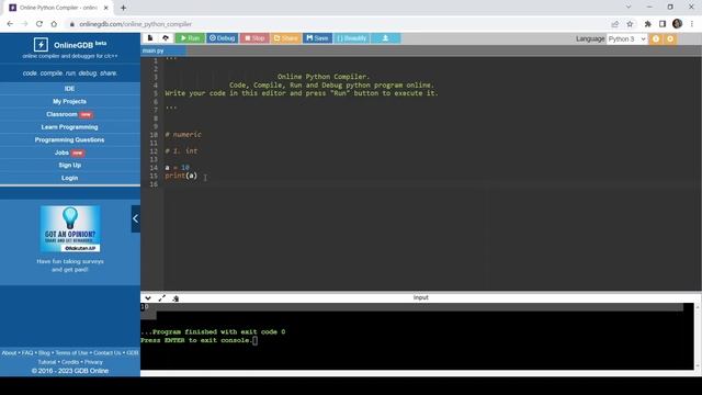 Basic Data Types in python in Kannada | None | Numeric | Python | Kannada