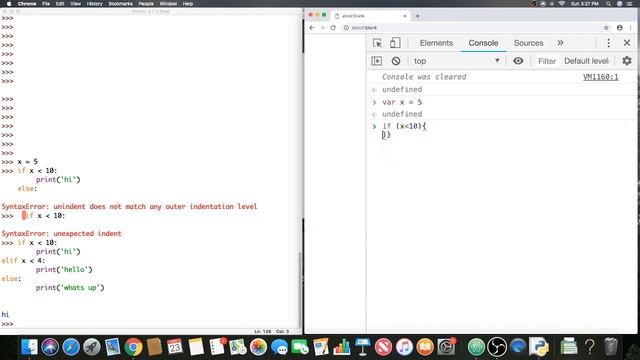 Python vs Javascript: Comparison смотреть онлайн