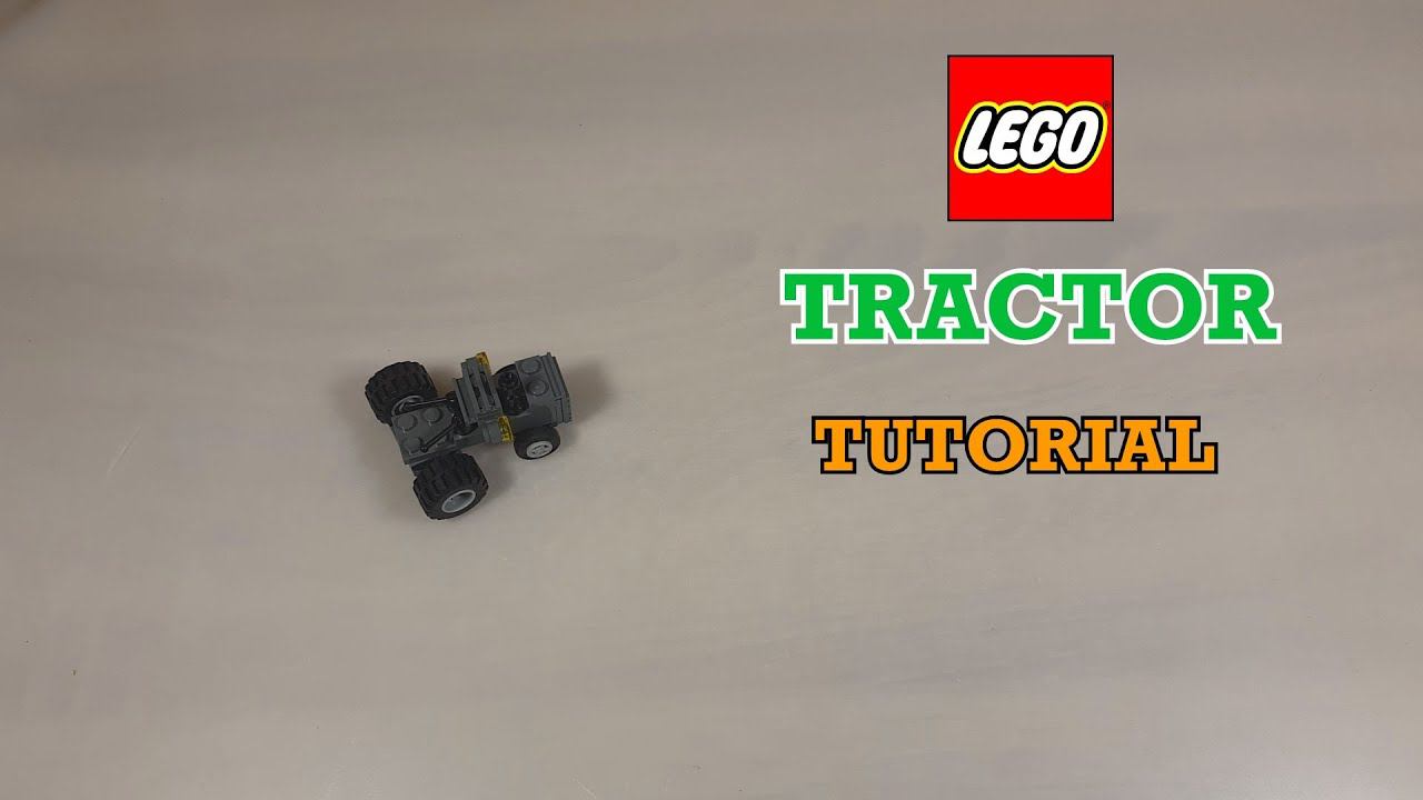 HOW TO BUILD YOUR OWN TRACKTOR FROM LEGO (LEGO MOCs) смотреть онлайн