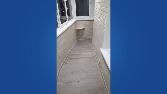Современная отделка балконов камнем и фактурной штукатуркой!