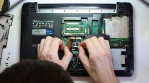 ASUS K52J Чистка от пыли и замена термопасты.