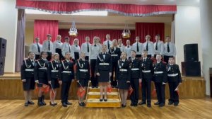 ГБОУ Школа Покровский квартал, Хор 7Ц, 9Ц, песня  "Вперед, Россия", О. Газманов, хор