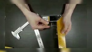 Проверяем точность угольника